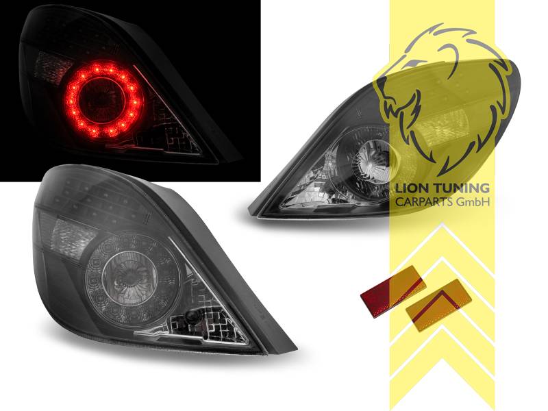 LED, schwarz, smoke, Blinkerbirnen BAU15S, Eintragungsfrei / mit E-Prüfzeichen